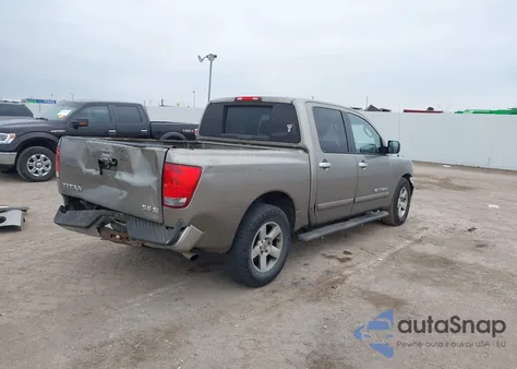 2007 Nissan Titan Se from USA, damaged, VIN 1N6BA07AX7N237884